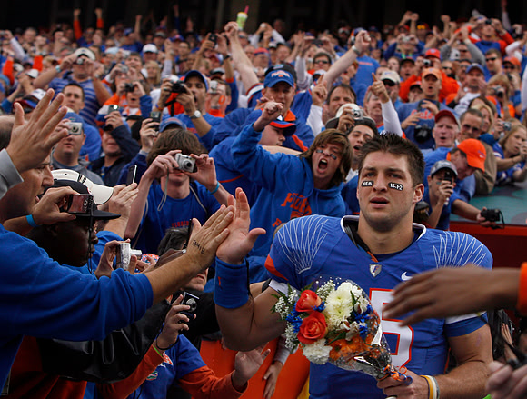 Tim Tebow's Last Home Game